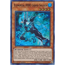 Elemental HERO Liquid Soldier - LED6-EN013 - Ultra Rare 1st Edition