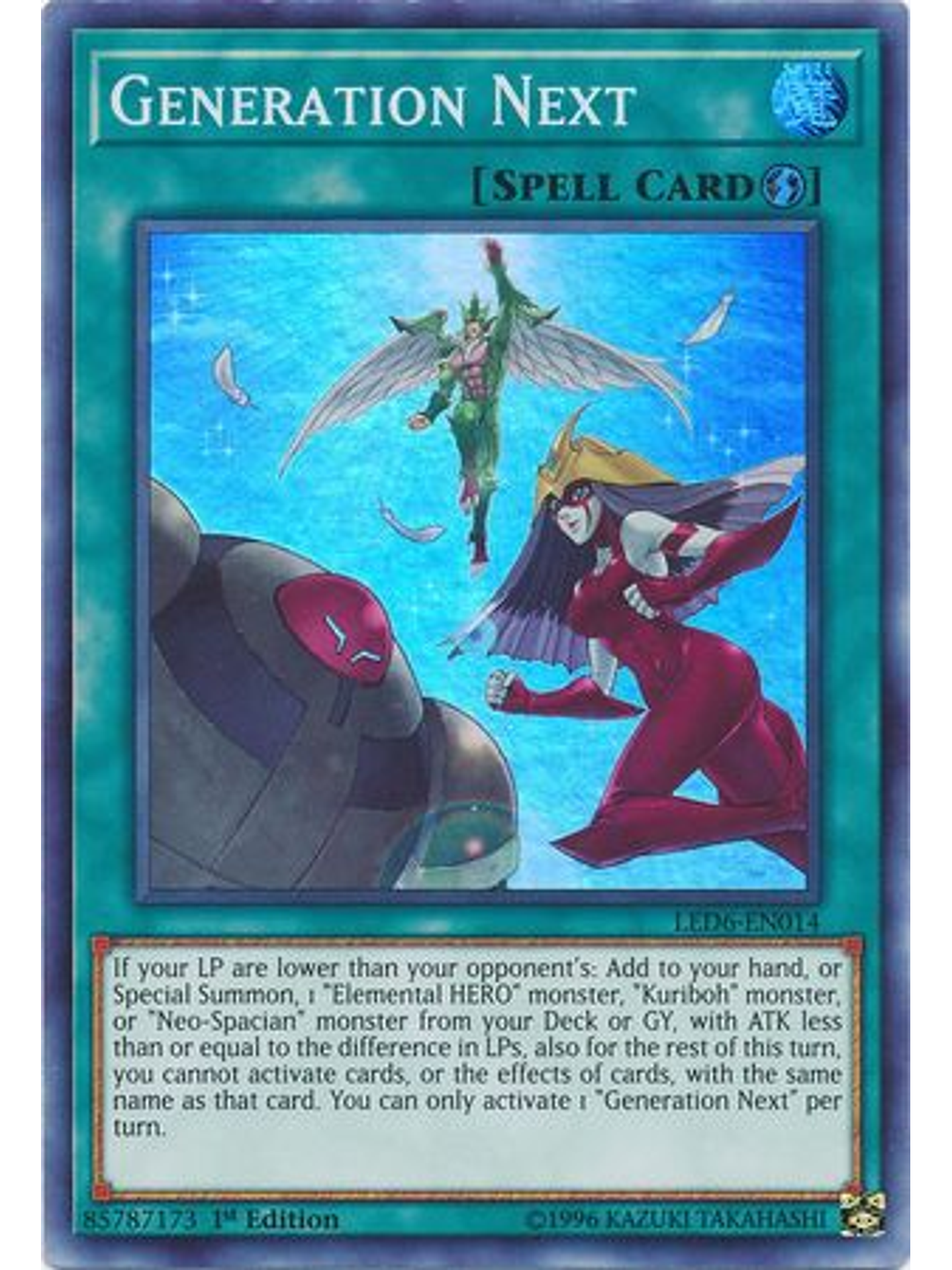 Generation Next - LED6-EN014 - Super Rare 1st Edition 1