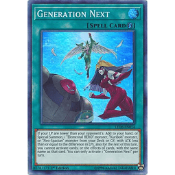 Generation Next - LED6-EN014 - Super Rare 1st Edition