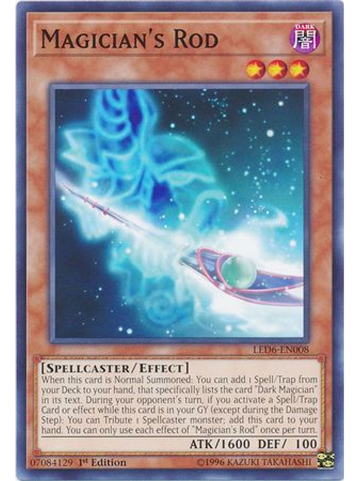 Magician's Rod - LED6-EN008 - Common 1st Edition 1