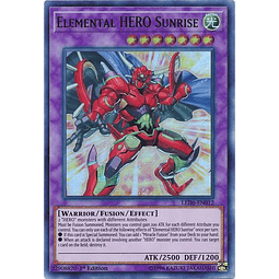 Elemental HERO Sunrise - LED6-EN012 - Ultra Rare 1st Edition