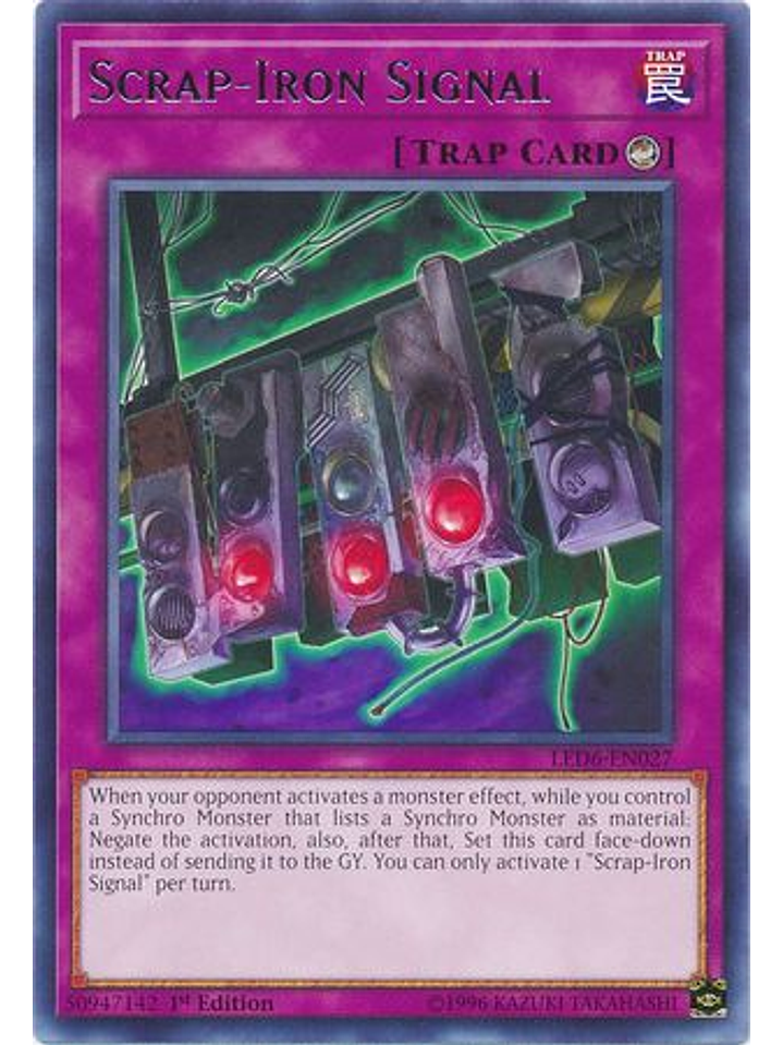 Scrap-Iron Signal - LED6-EN027 - Rare 1st Edition 1