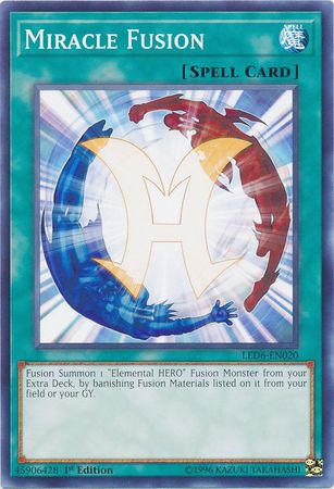 Miracle Fusion - LED6-EN020 - Common 1st Edition