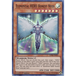 Elemental HERO Honest Neos - LED6-EN019 - Super Rare 1st Edition