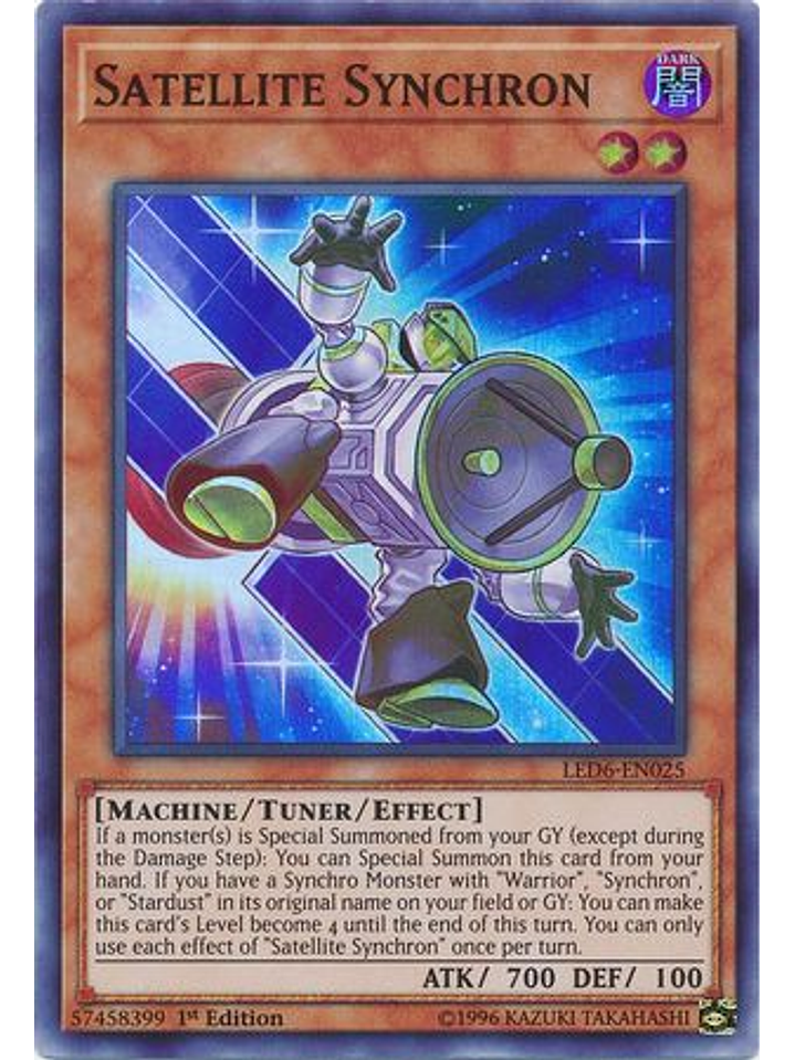 Satellite Synchron - LED6-EN025 - Super Rare 1st Edition 1
