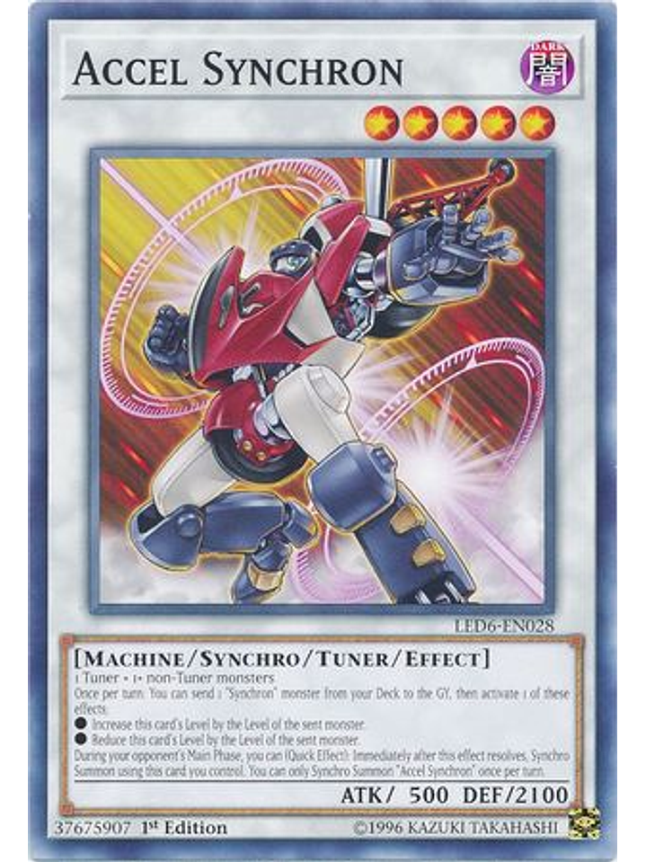 Accel Synchron - LED6-EN028 - Common 1st Edition 1