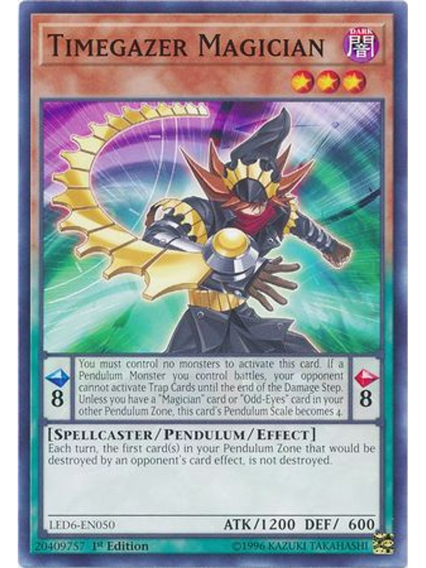 Timegazer Magician - LED6-EN050 - Common 1st Edition 1