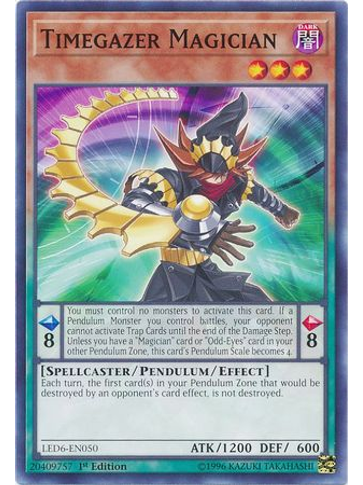 Timegazer Magician - LED6-EN050 - Common 1st Edition 1