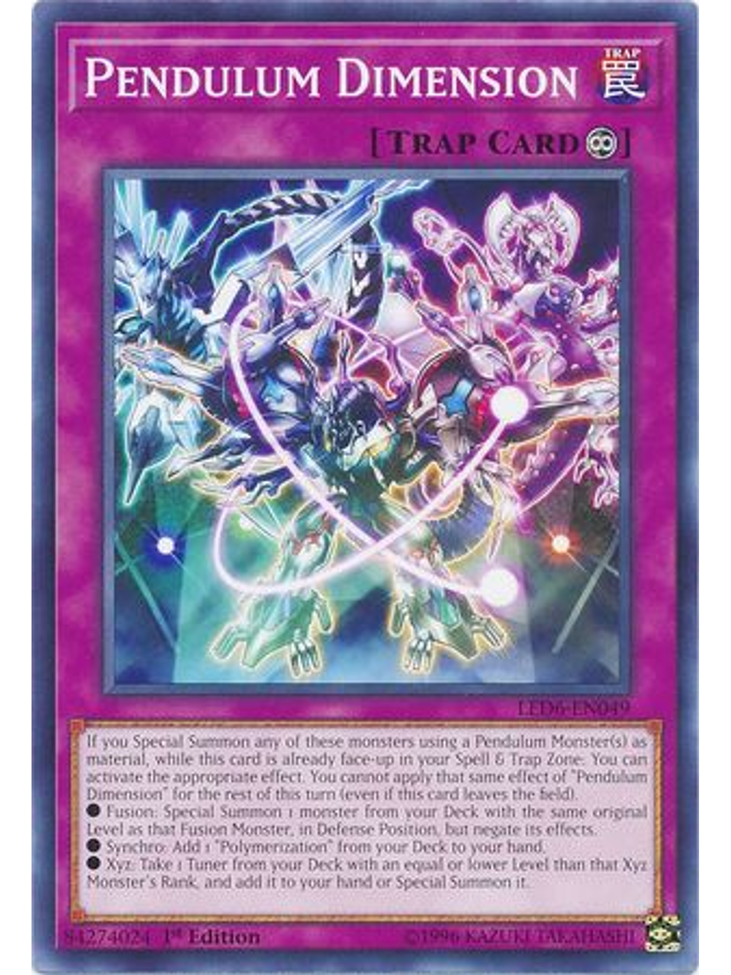 Pendulum Dimension - LED6-EN049 - Common 1st Edition 1