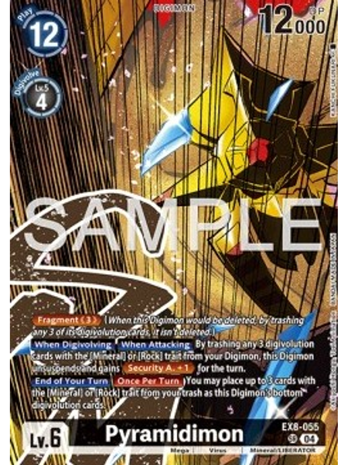 EX8-055 (Alternate Art) Pyramidimon 1