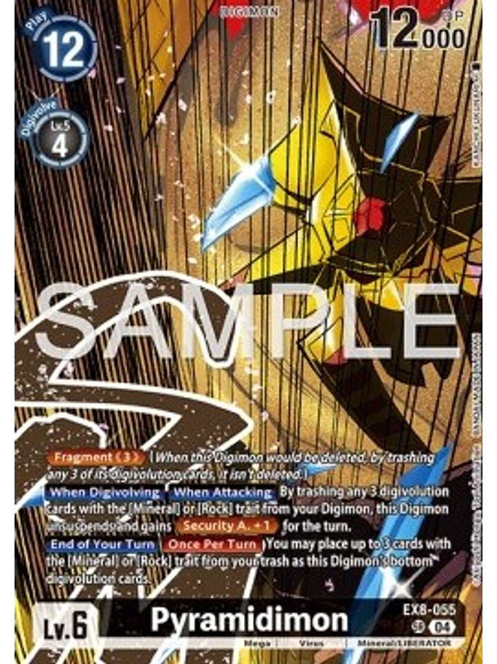 EX8-055 (Alternate Art) Pyramidimon 1