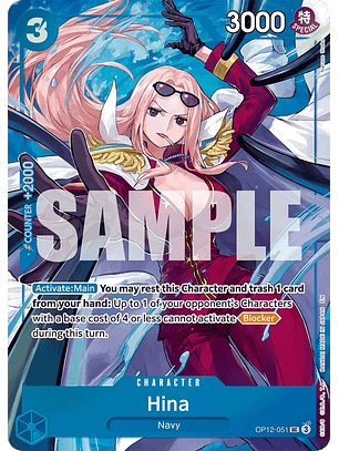 OP12-051 (Alternate Art) Hina