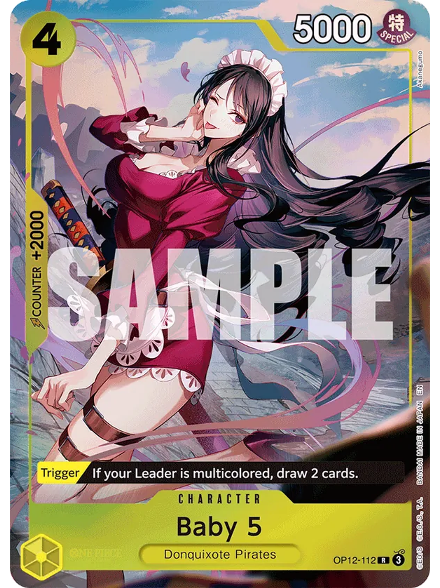 OP12-112 (Alternate Art) Baby 5 1