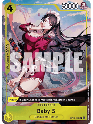 OP12-112 (Alternate Art) Baby 5