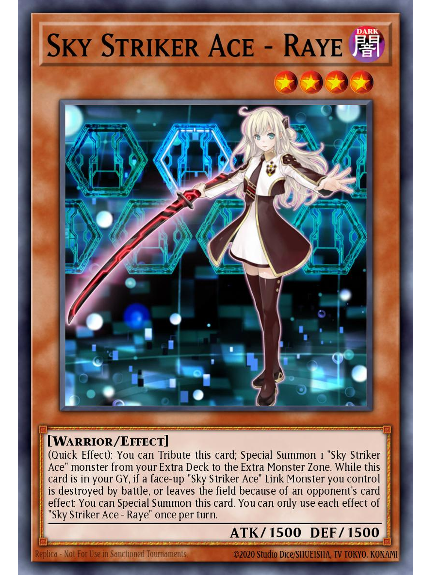 Sky Striker Ace - Raye - L26D-ENS01 - Common 1st Edition 1