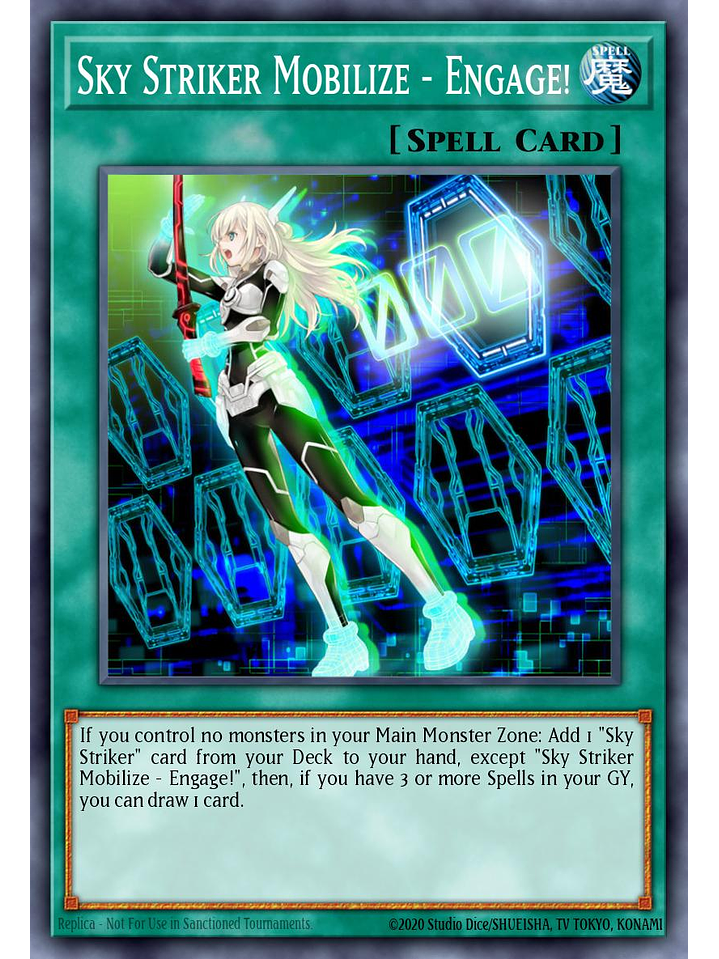 Sky Striker Mobilize - Engage! - L26D-ENS10 - Common 1st Edition 1