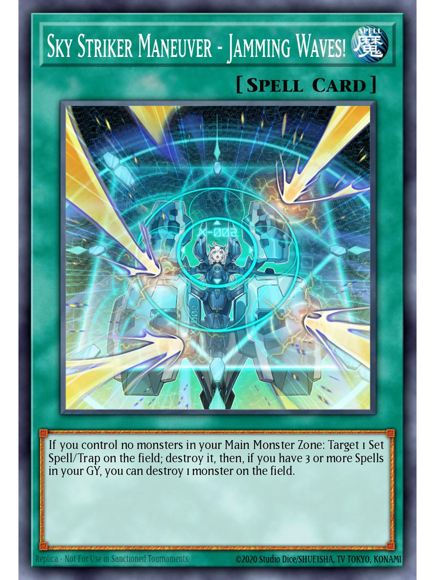 Sky Striker Maneuver - Jamming Waves! - L26D-ENS12 - Common 1st Edition 1