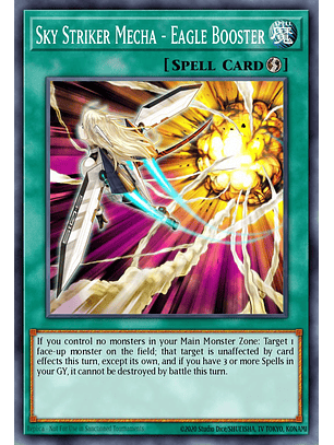 Sky Striker Mecha - Eagle Booster - L26D-ENS15 - Common 1st Edition