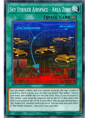 Sky Striker Airspace - Area Zero - L26D-ENS19 - Common 1st Edition