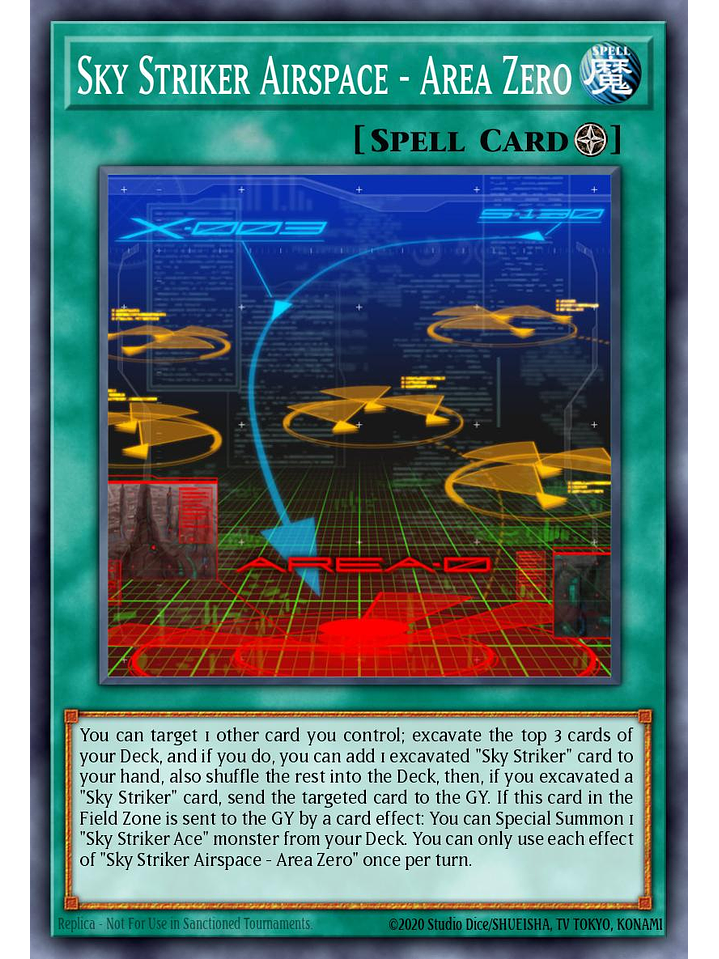 Sky Striker Airspace - Area Zero - L26D-ENS19 - Common 1st Edition 1