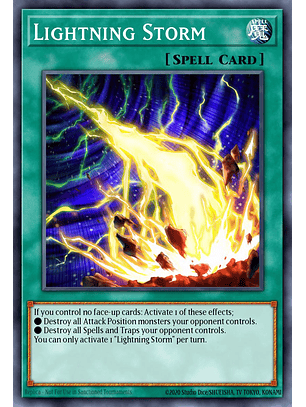 Lightning Storm - L26D-ENS20 - Common 1st Edition