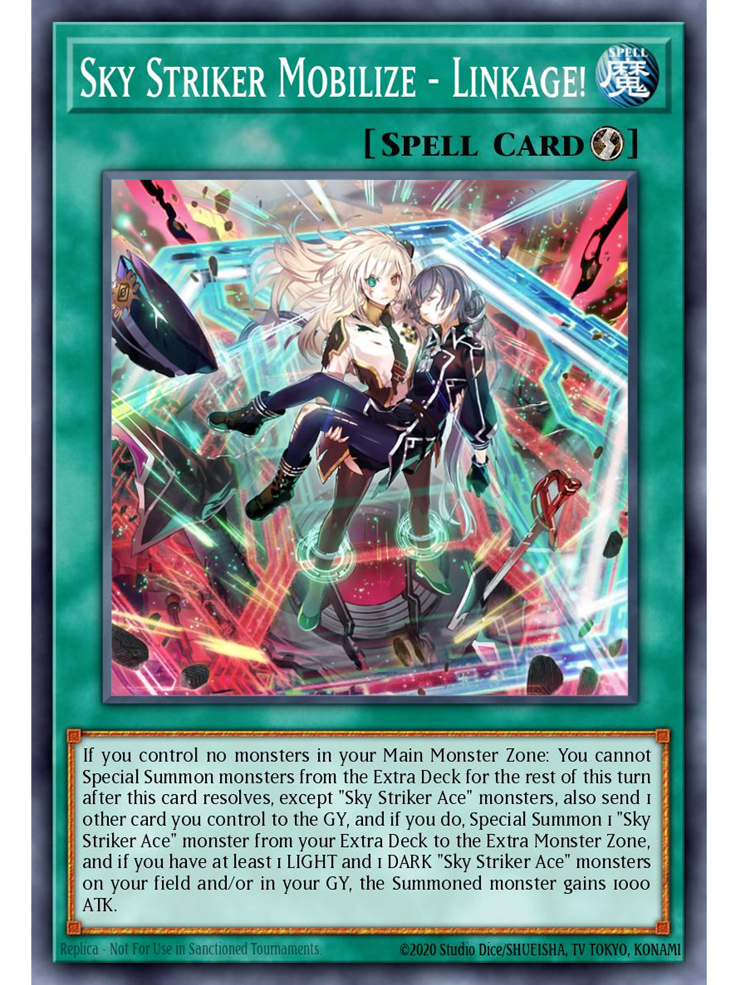 Sky Striker Mobilize - Linkage! - L26D-ENS22 - Common 1st Edition 1