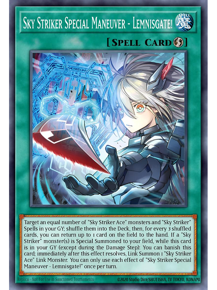 Sky Striker Special Maneuver - Lemnisgate! - L26D-ENS24 - Common 1st Edition 1