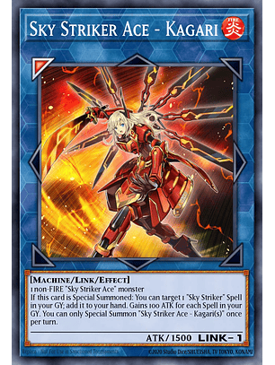 Sky Striker Ace - Kagari - L26D-ENS25 - Common 1st Edition