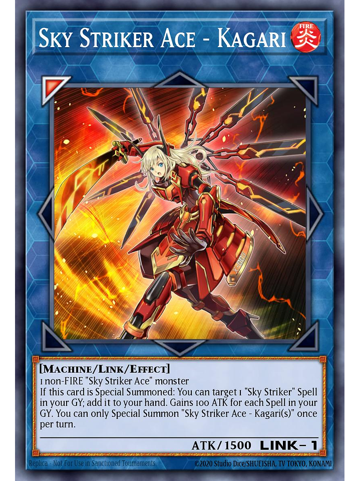Sky Striker Ace - Kagari - L26D-ENS25 - Common 1st Edition 1