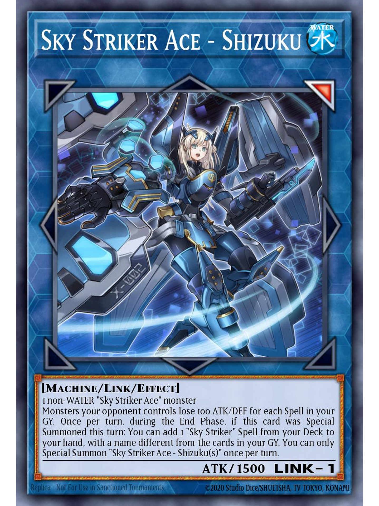 Sky Striker Ace - Shizuku - L26D-ENS26 - Common 1st Edition 1