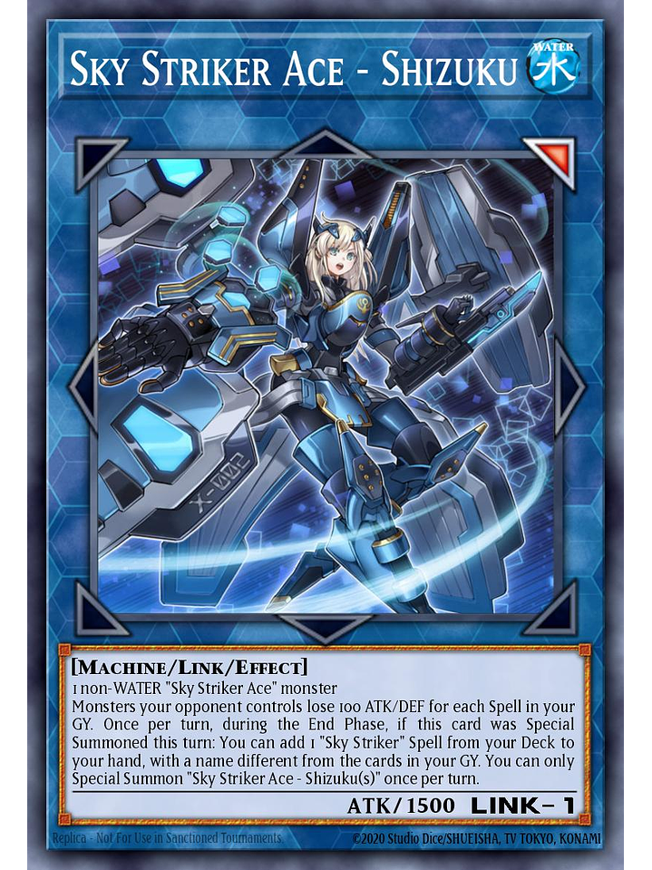 Sky Striker Ace - Shizuku - L26D-ENS26 - Common 1st Edition 1