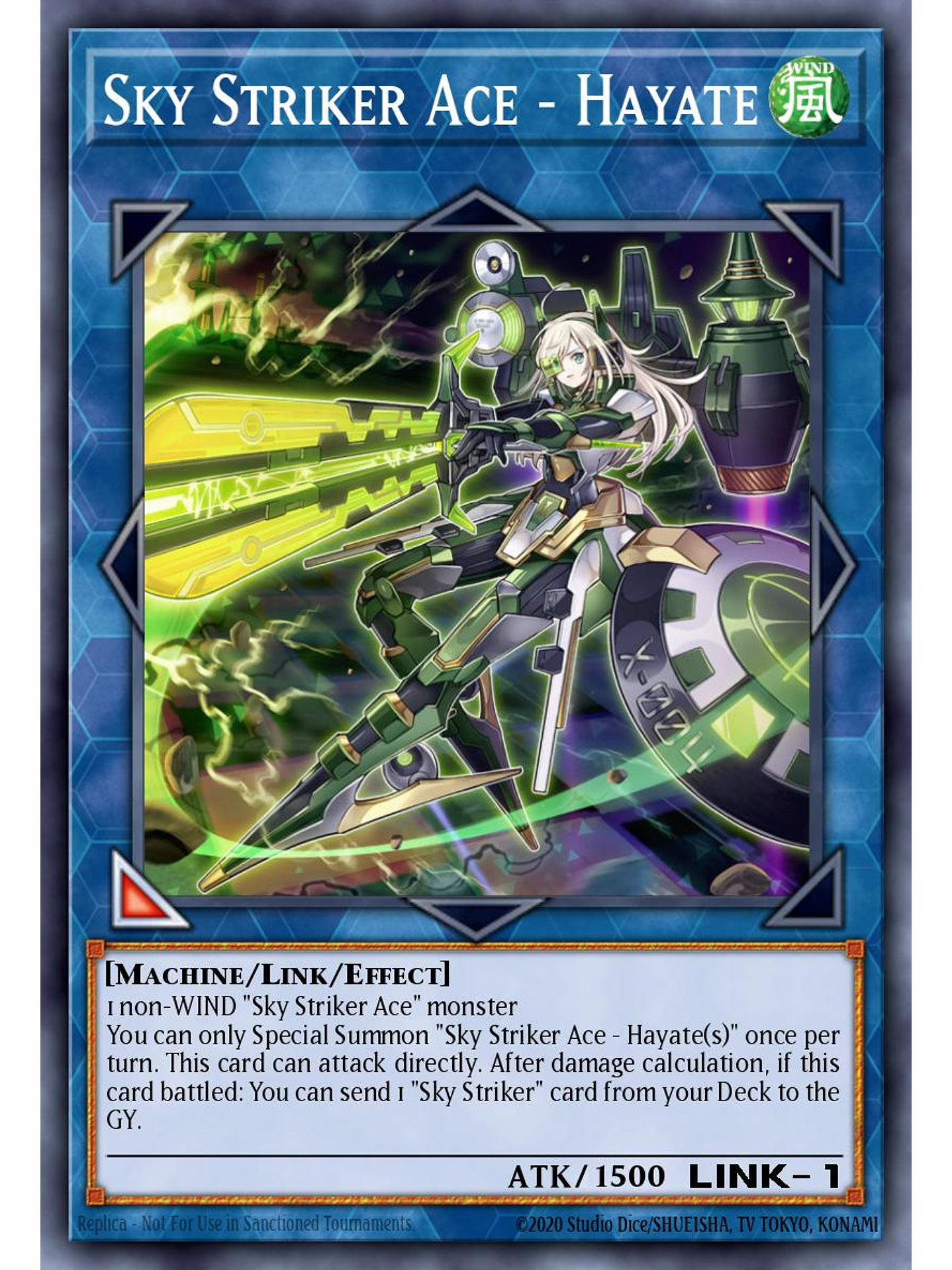 Sky Striker Ace - Hayate - L26D-ENS27 - Common 1st Edition 1