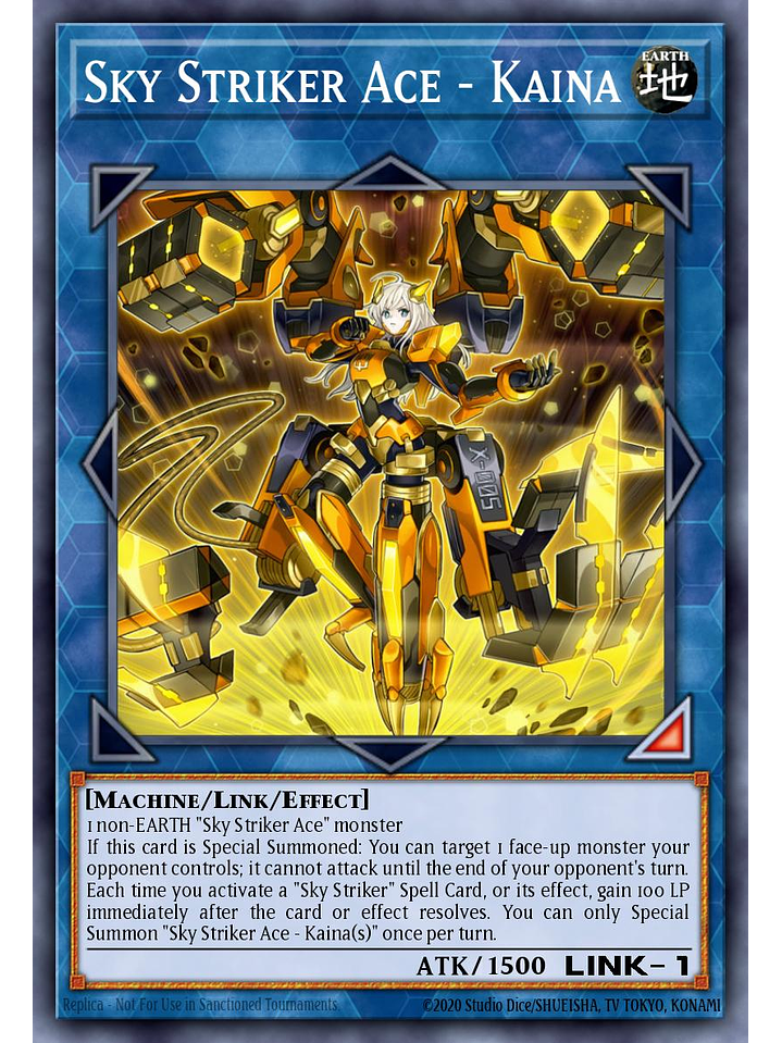Sky Striker Ace - Kaina - L26D-ENS28 - Common 1st Edition 1