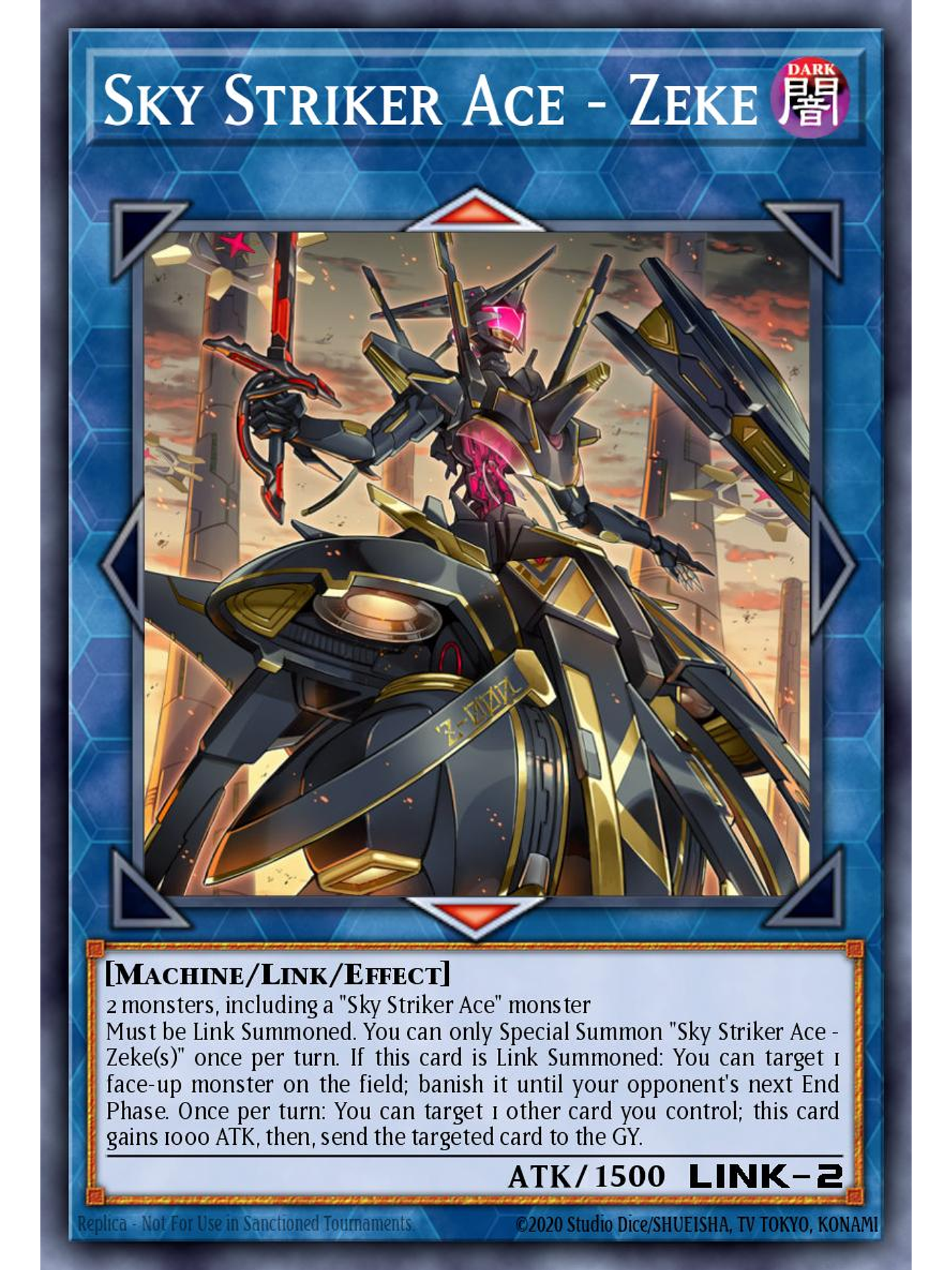 Sky Striker Ace - Zeke - L26D-ENS29 - Common 1st Edition 1