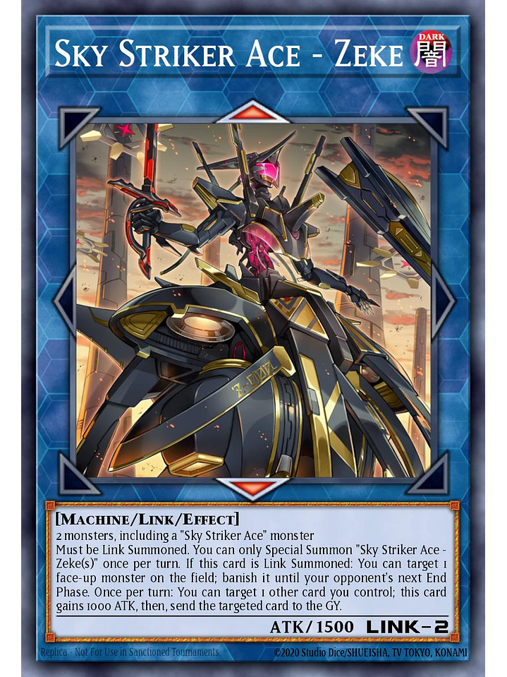 Sky Striker Ace - Zeke - L26D-ENS29 - Common 1st Edition 1