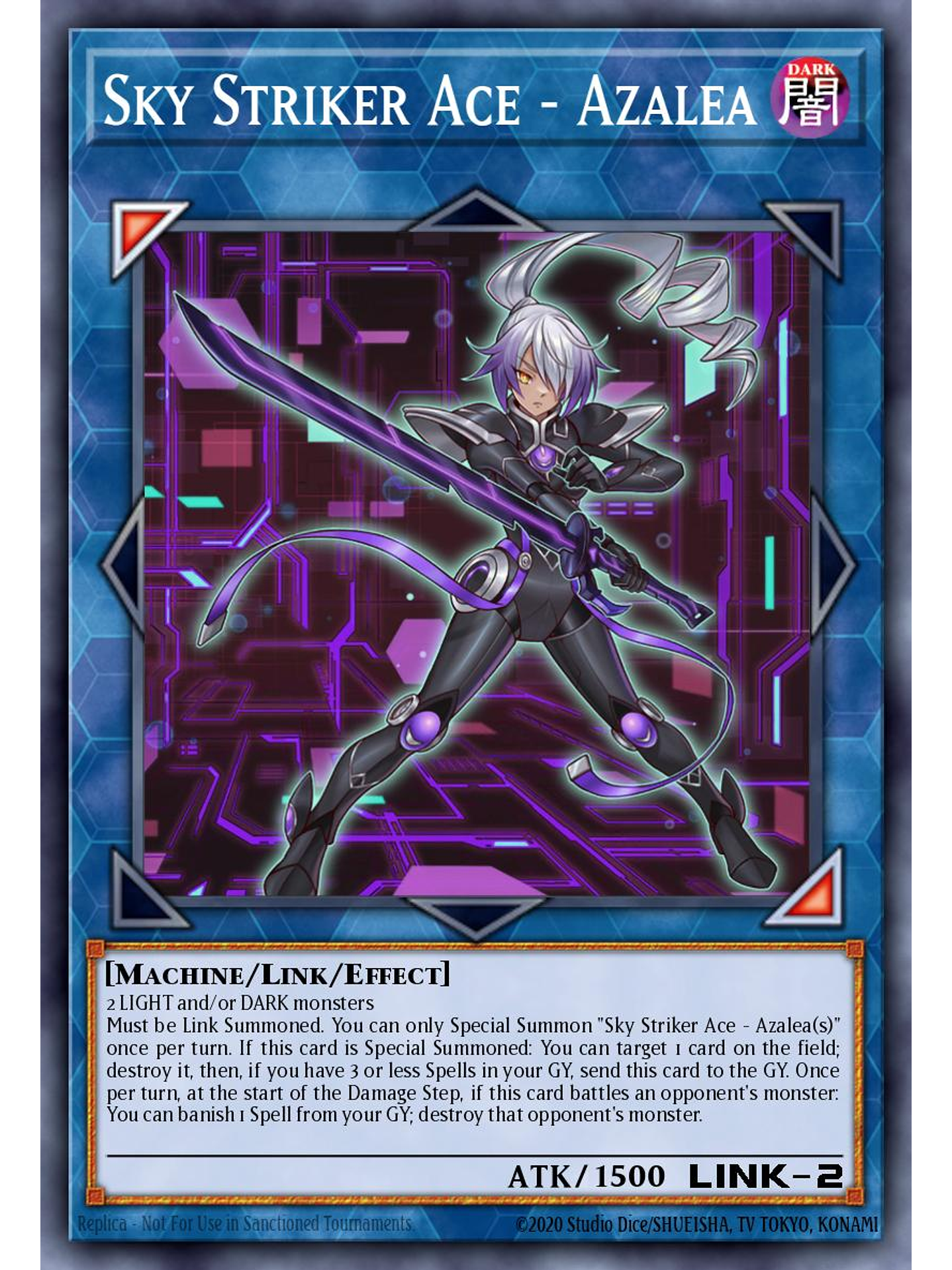 Sky Striker Ace - Azalea - L26D-ENS30 - Common 1st Edition 1