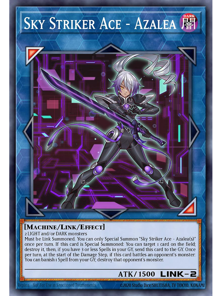 Sky Striker Ace - Azalea - L26D-ENS30 - Common 1st Edition 1