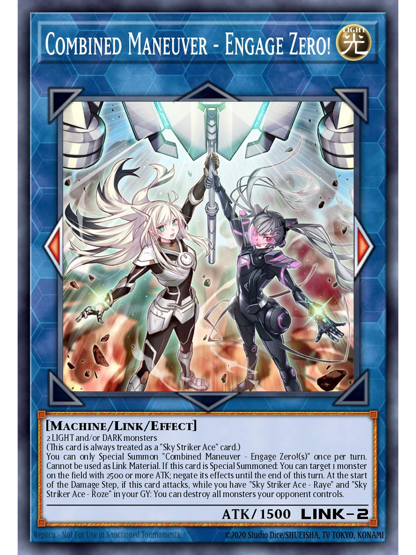 Combined Maneuver - Engage Zero! - L26D-ENS33 - Ultra Rare 1st Edition 1