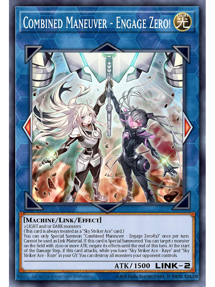 Combined Maneuver - Engage Zero! - L26D-ENS33 - Ultra Rare 1st Edition 1