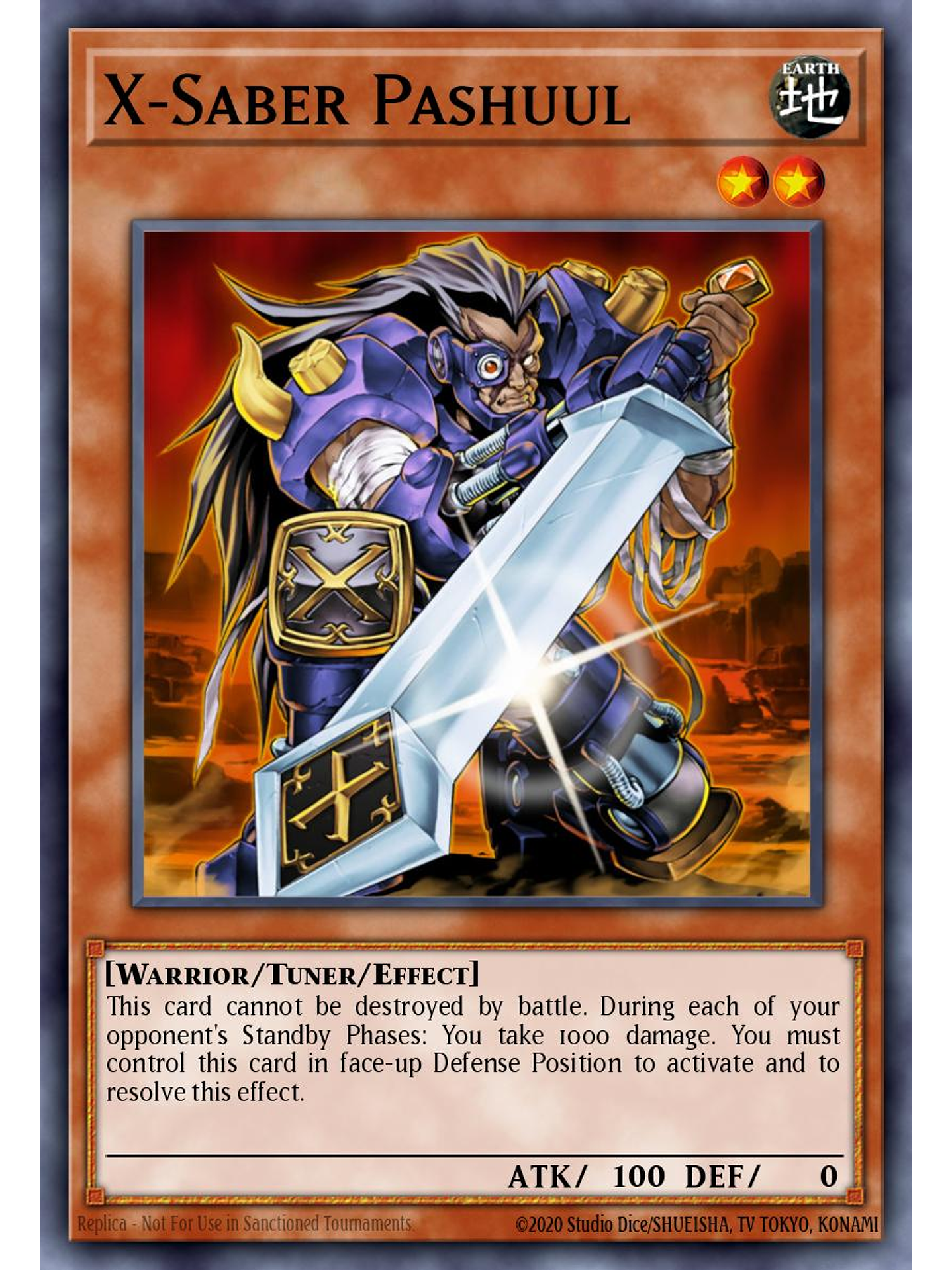 X-Saber Pashuul - L26D-ENX03 - Common 1st Edition 1