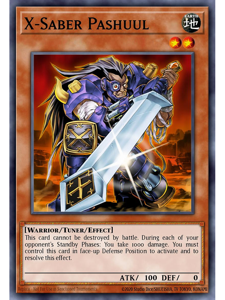X-Saber Pashuul - L26D-ENX03 - Common 1st Edition 1