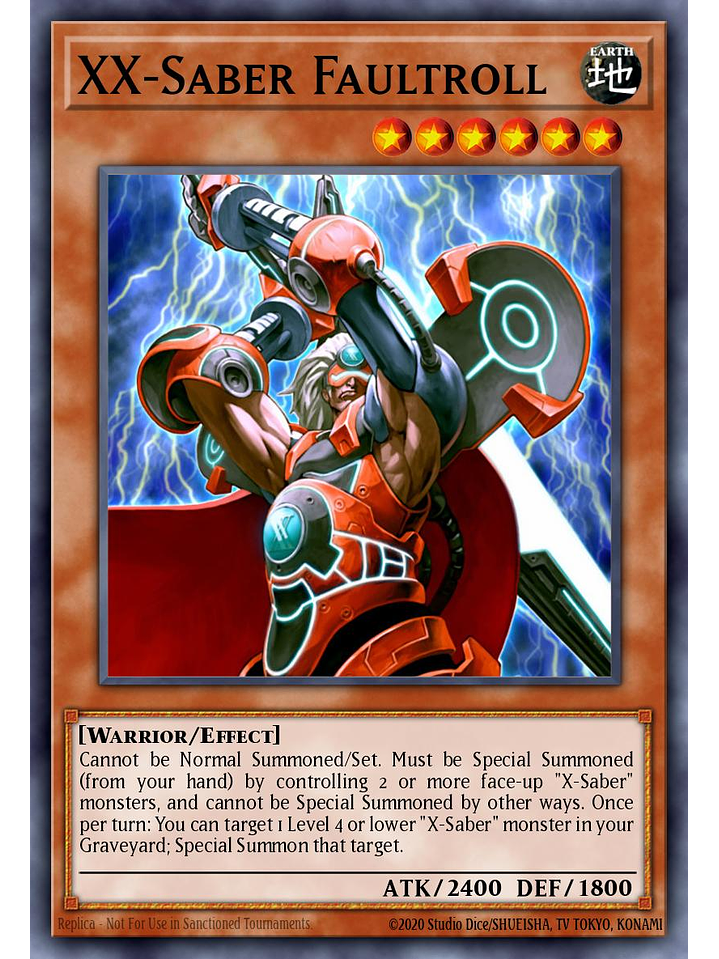 XX-Saber Faultroll - L26D-ENX04 - Common 1st Edition 1