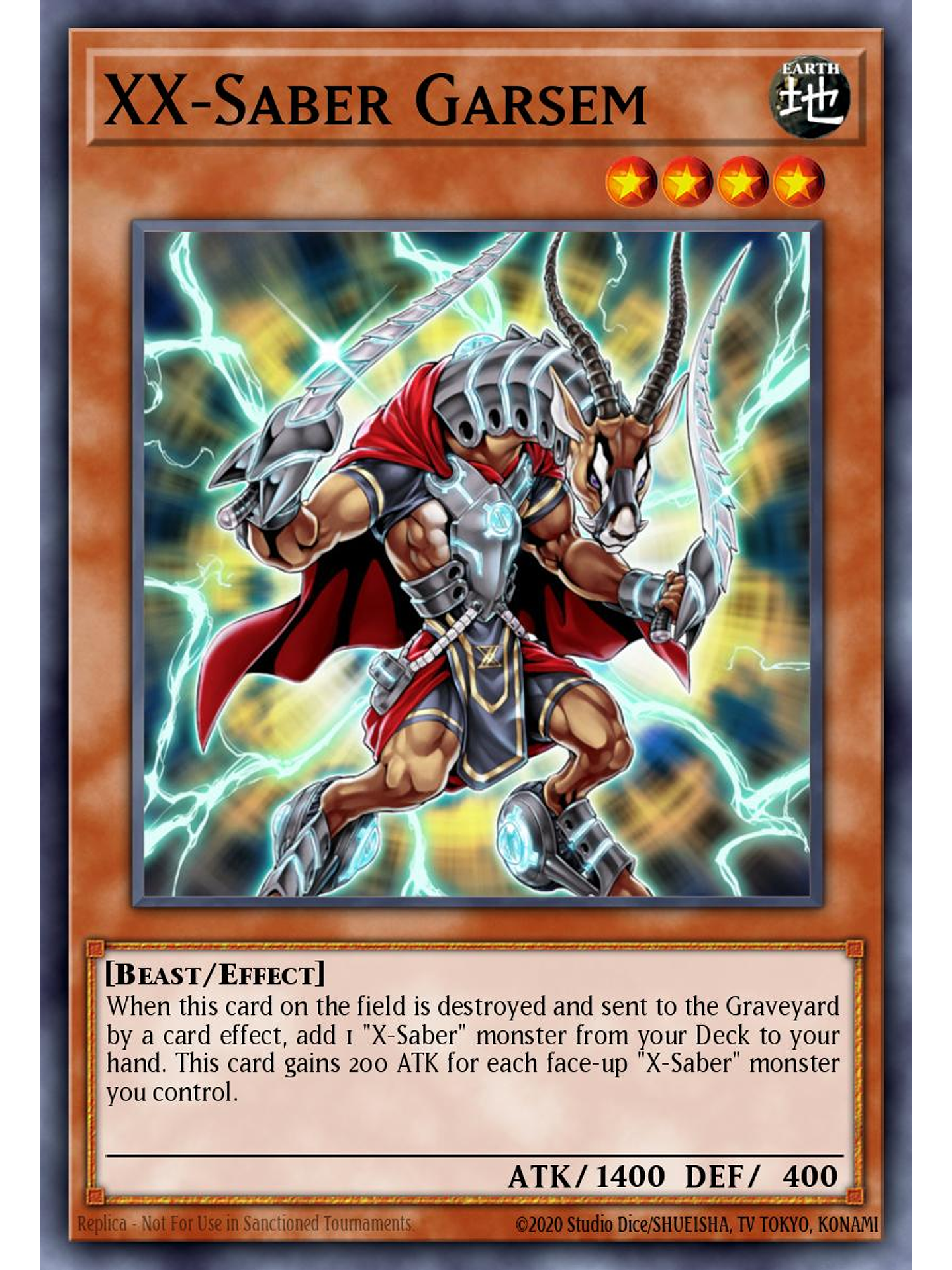 XX-Saber Garsem - L26D-ENX07 - Common 1st Edition 1