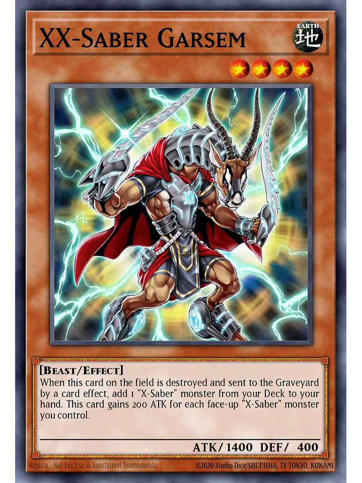 XX-Saber Garsem - L26D-ENX07 - Common 1st Edition 1