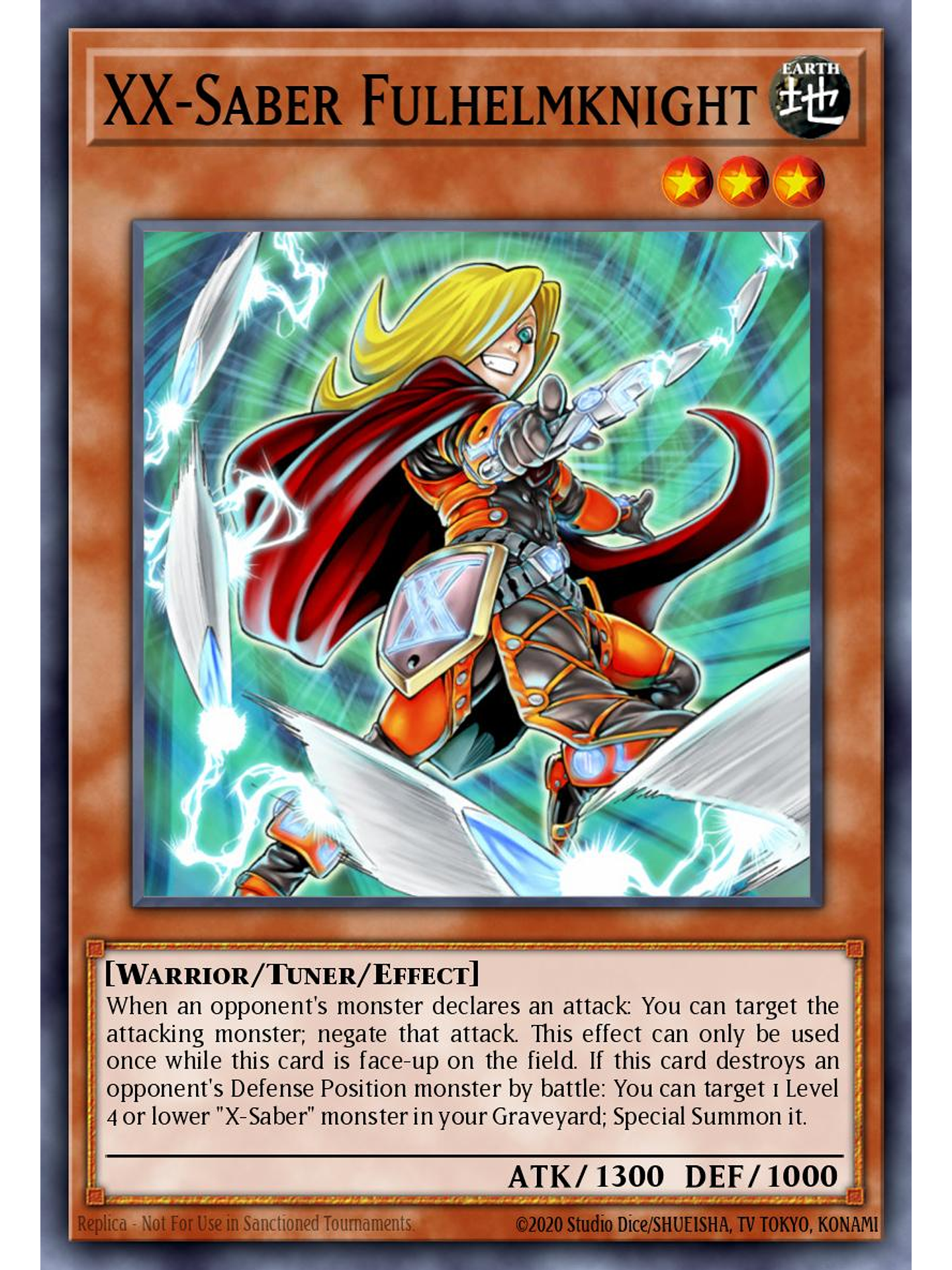 XX-Saber Fulhelmknight - L26D-ENX06 - Common 1st Edition 1