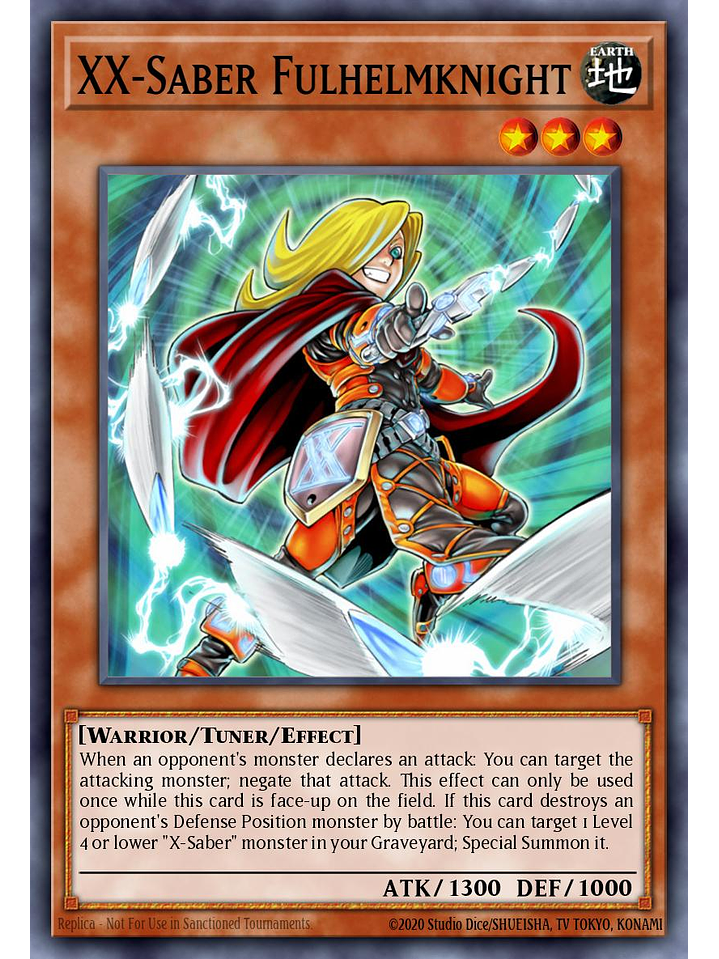 XX-Saber Fulhelmknight - L26D-ENX06 - Common 1st Edition 1