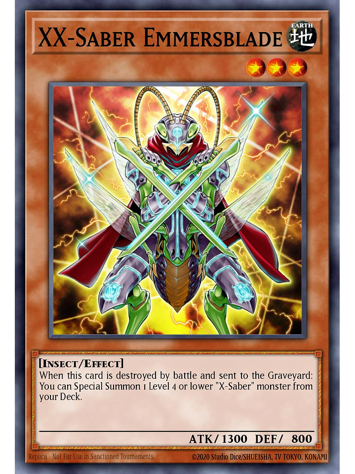 XX-Saber Emmersblade - L26D-ENX08 - Common 1st Edition 1