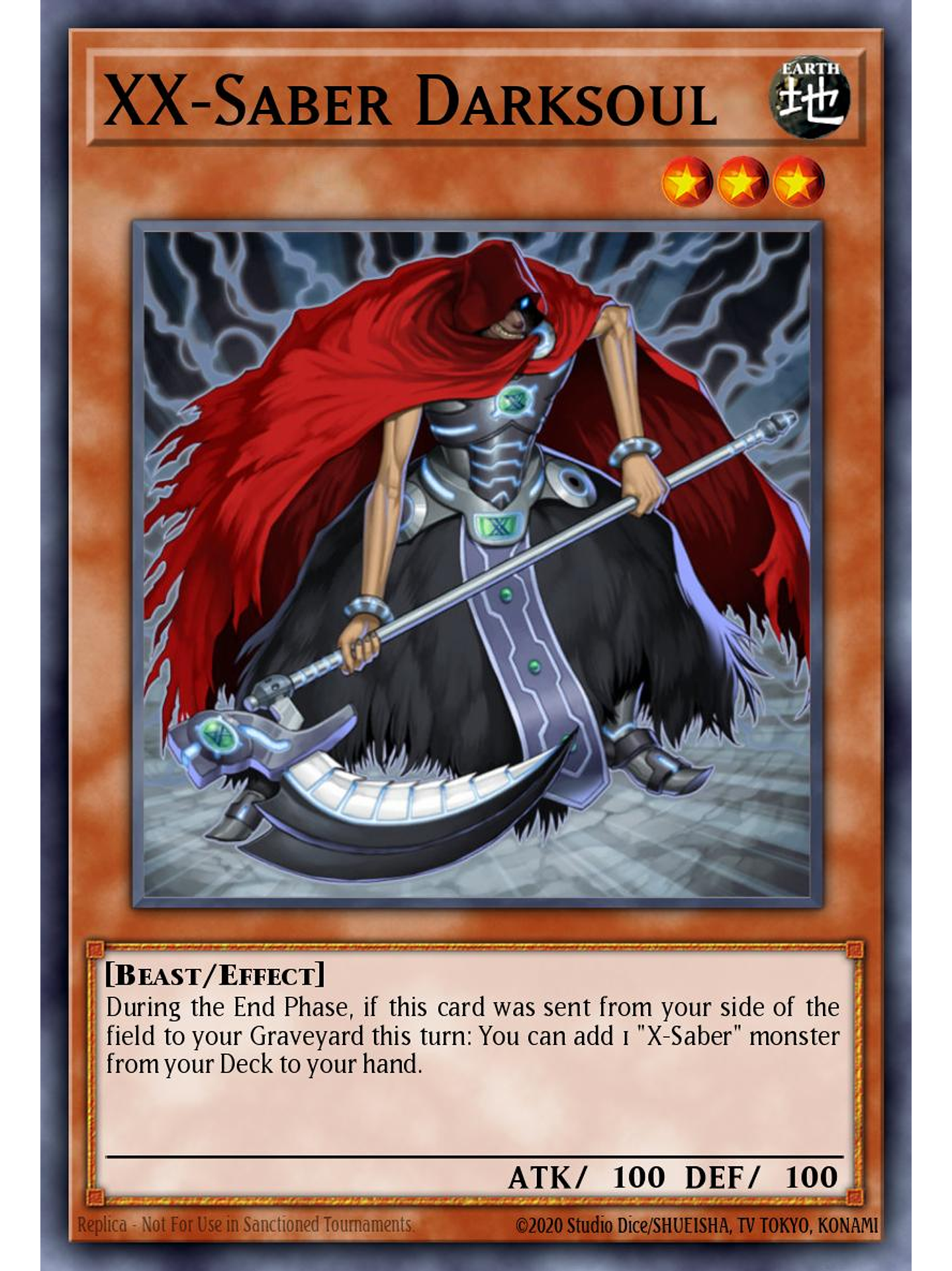 XX-Saber Darksoul - L26D-ENX10 - Common 1st Edition 1