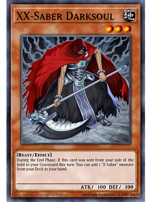 XX-Saber Darksoul - L26D-ENX10 - Common 1st Edition