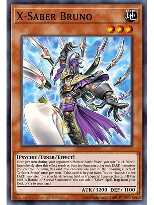 X-Saber Bruno - L26D-ENX15 - Ultra Rare 1st Edition